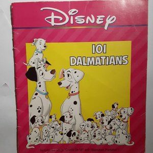 1990 101 Dalmatians Book The Walt Disney Company